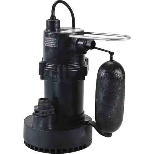 5.5 Series Sump Pump, 35 GPM, 115 V, 3.5 A, 1/4 HP WestPier