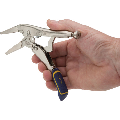 Vise-Grip&reg; Fast Release 6LN Locking Pliers with Wire Cutter, 6" Length, Long Nose WestPier