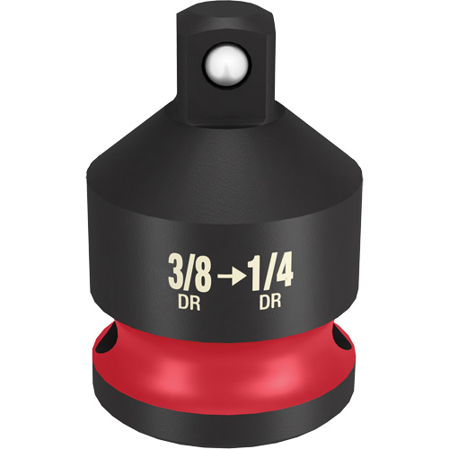 Shockwave Impact Duty Drive Adapter, Impact, 3/8" Drive, 1/4" Socket, 1.08" L WestPier