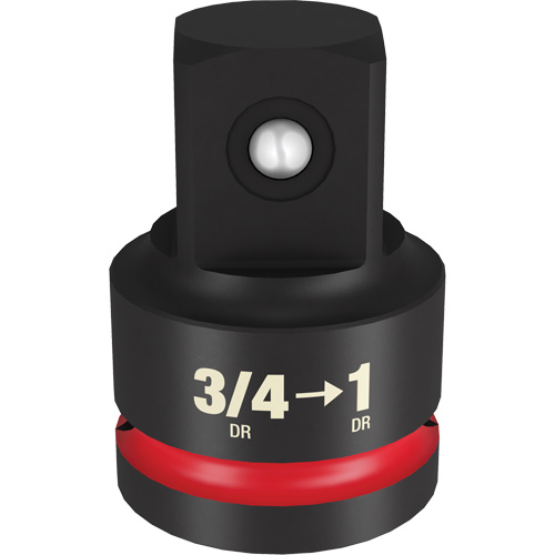 Shockwave Impact Duty Drive Adapter, Impact, 3/4" Drive, 1" Socket, 2.48" L WestPier