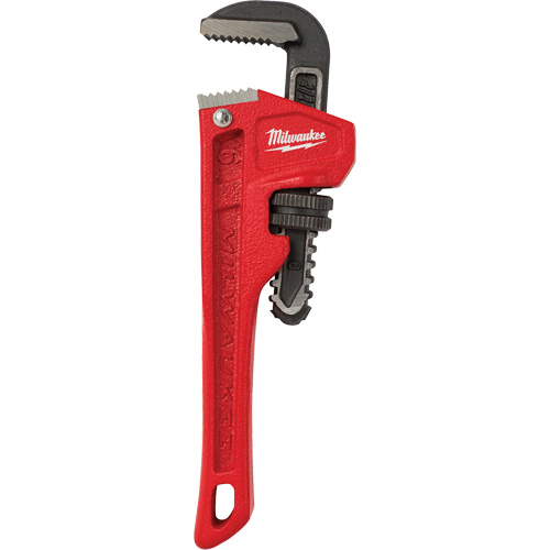 Cl&eacute; &agrave; tuyau, Cap des m&acirc;choires 3/4", Longueur 6", Fini Rev&ecirc;tement en poudre WestPier