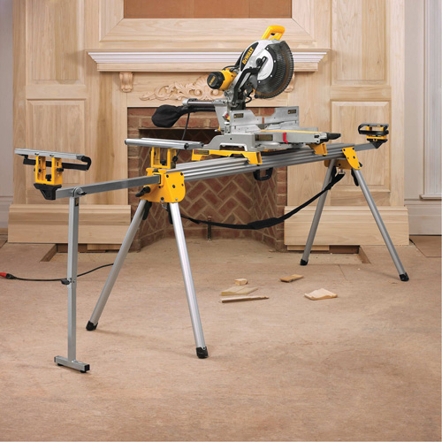 Double Bevel Sliding Compound Mitre Saw with Stand WestPier