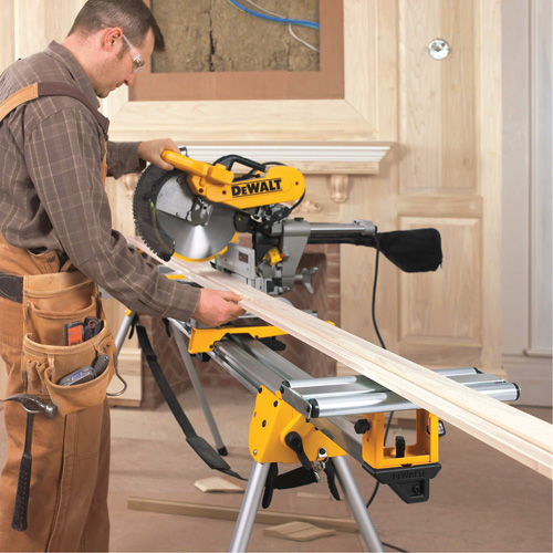 Double Bevel Sliding Compound Mitre Saw with Stand WestPier