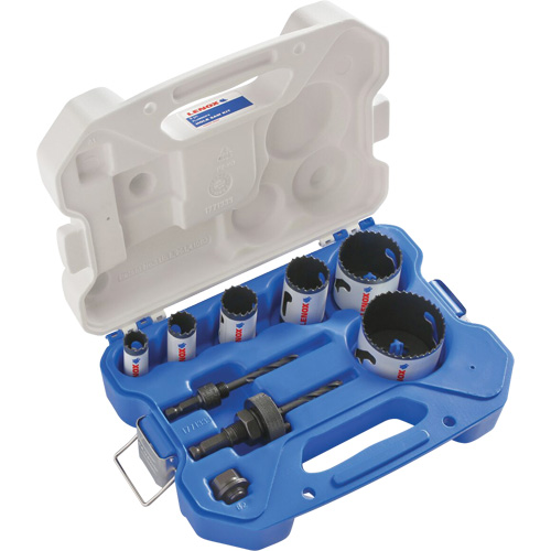 Jeu de scies-cloches bim&eacute;talliques pour plombier, 9 morceaux WestPier