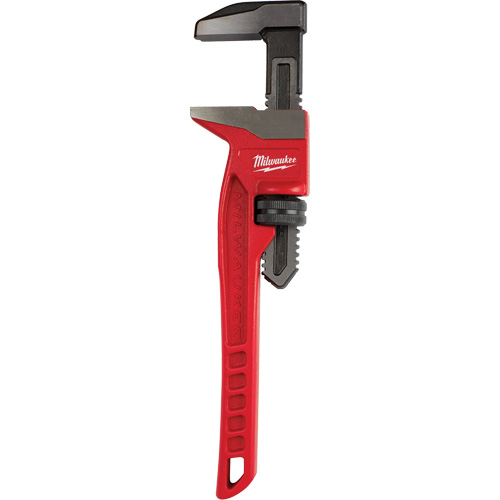 Cl&eacute; &agrave; tuyau &agrave; m&acirc;choires lisses, Cap des m&acirc;choires 2-5/8", Longueur 12", Fini Rev&ecirc;tement en poudre, Prise Ergonomique WestPier