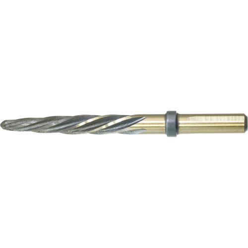 Drillco&reg; Nitro Construction Reamer, 5/8", Spiral Flute, High Speed Steel, Straight Shank WestPier