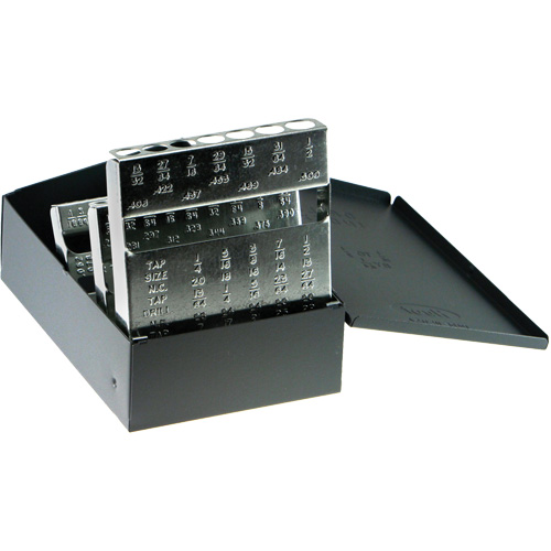 DRILLCO Tap & Drill Index, 18 Pieces WestPier