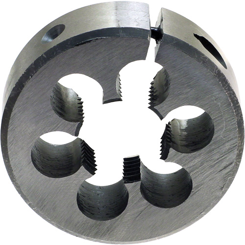 Fili&egrave;re ronde ajustable pour tuyaux DRILLCO, Filet de 1/16"-27, Acier rapide WestPier