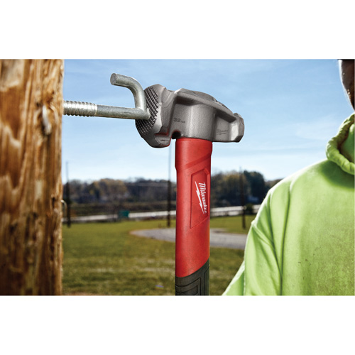 4-in-1 Lineman's Hammer, 32 oz., Fibreglass Handle, 15" L WestPier