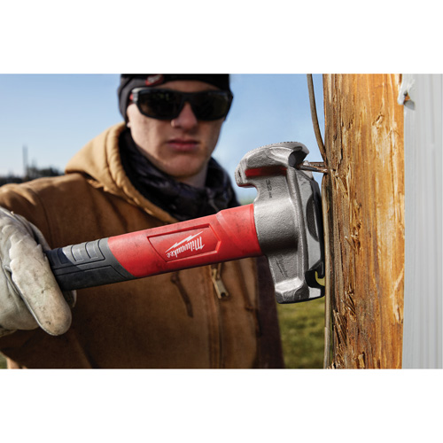 4-in-1 Lineman's Hammer, 32 oz., Fibreglass Handle, 15" L WestPier