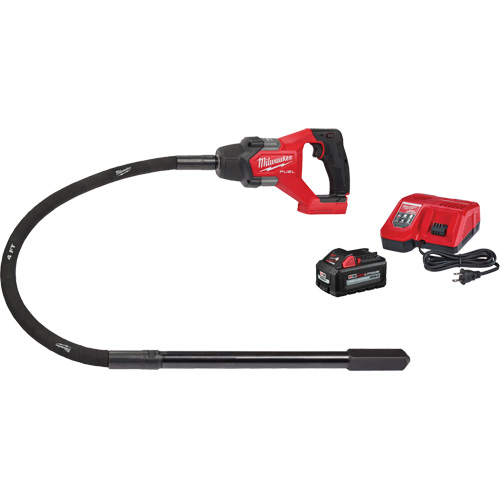 M18 Fuel 4' Concrete Pencil Vibrator Kit WestPier