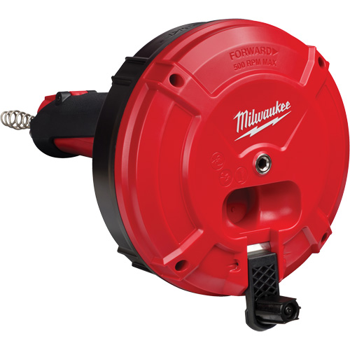 Trapsnake Auger with Cable Drive Automatic Feed & Retract, Powered, 25' Cable Length, 1/4" Cable Diameter WestPier