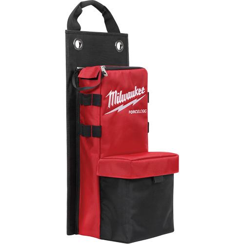 Utility Crimper & Cutter Bag, Nylon, 2 Pockets, Black/Red WestPier