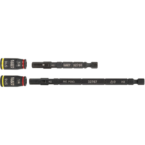 3-in-1 Impact Flip Socket Set, Hex, 1/4" Drive, 3 Pcs WestPier