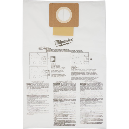 Fleece Dust Bags, 6 US Gal. WestPier