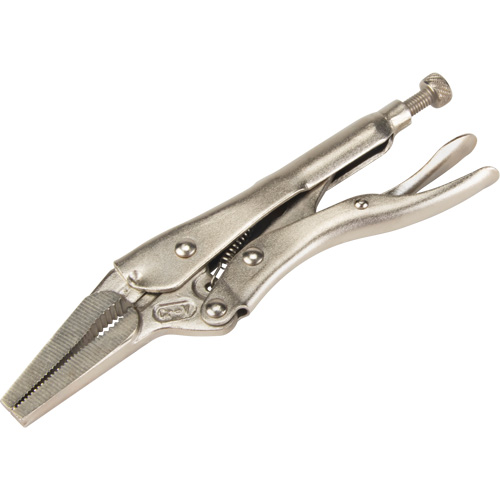 Locking Pliers with Wire Cutter, 6-1/2" Length, Long Nose WestPier