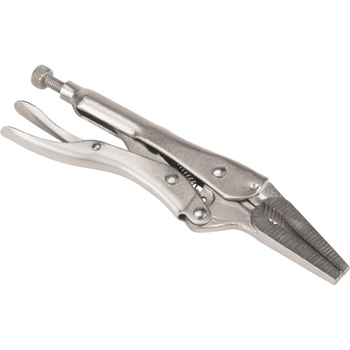 Locking Pliers with Wire Cutter, 6-1/2" Length, Long Nose WestPier