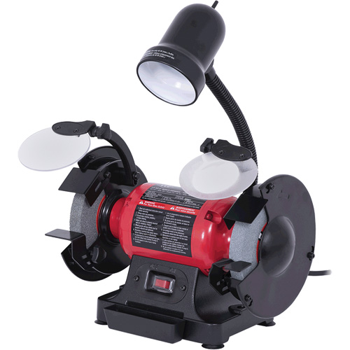 IBG-6 Bench Grinder, 6" Wheel Diameter, 1/2 HP, 3600 RPM WestPier
