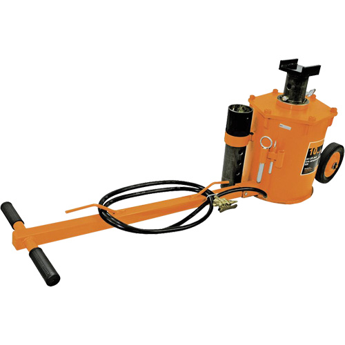 Cric pneumatique pour usage intensif, Capacit&eacute; de 10 tonne(s), 18" - 52" h WestPier