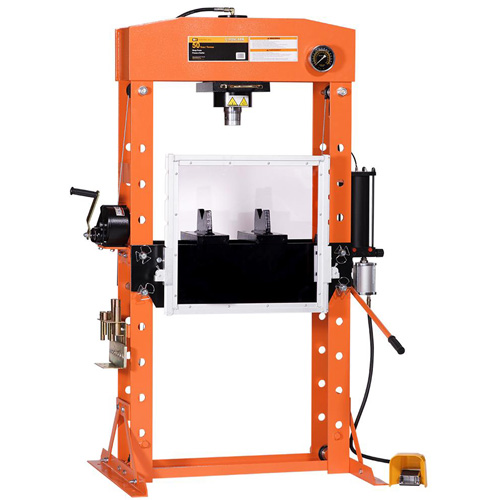 Super Heavy-Duty Shop Press, 50 Ton(s) Capacity WestPier