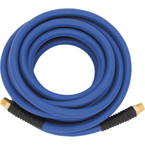 AH3825HY Hybrid Hose, Air, Polymer, 3/8" dia. x 25', 300 psi, 1/4 NPT WestPier