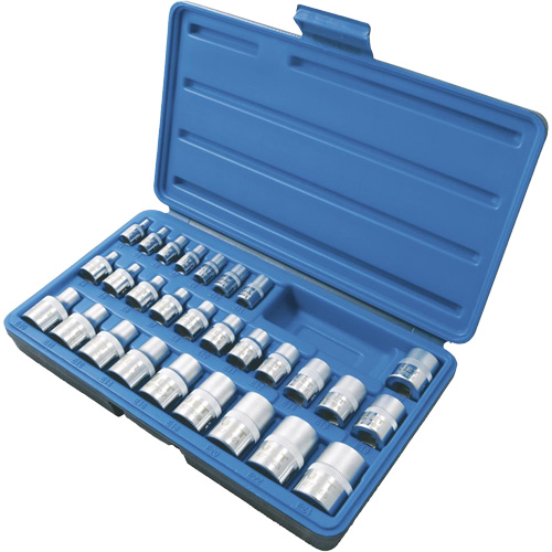 SS328TS Jeu de douilles externes, Torx, Prise 1/2"/1/4"/3/8", 28 mr WestPier