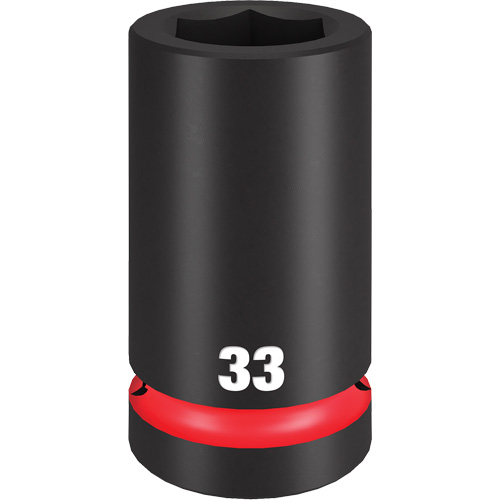 Douille Shockwave Impact Duty, Chocs, 33 mm, Prise 1", 6 pans, Profond WestPier