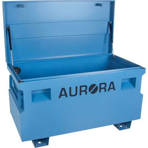 Jobsite Tool Box, 48" x 24" x 27-3/5", Steel, Blue WestPier