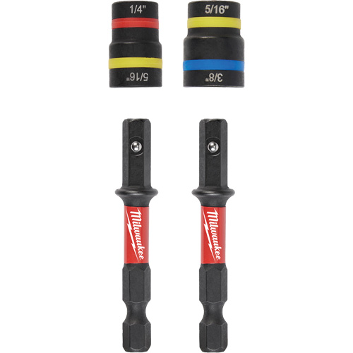Shockwave Impact Duty Quik-Clear 2-in-1 Nut Driver Set, 5/16"/1/4"/3/8" Drive, 2-1/2" L, Magnetic WestPier