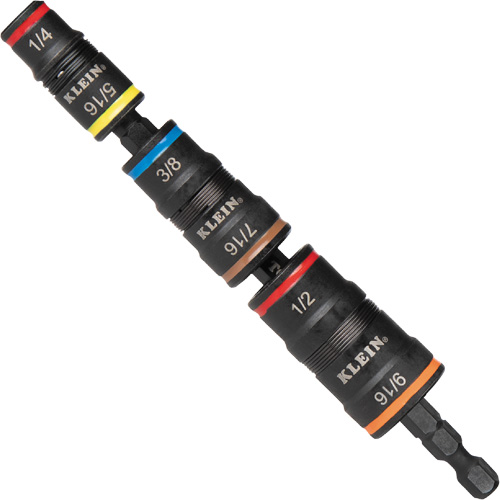 7-in-1 Flip Socket Set, 8 Pcs, Impact, 1/4'' Drive Size WestPier