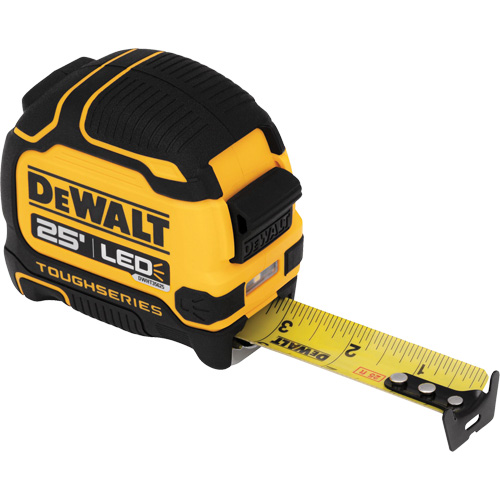 TOUGHSERIES LED Lighted Tape Measure, 25' WestPier