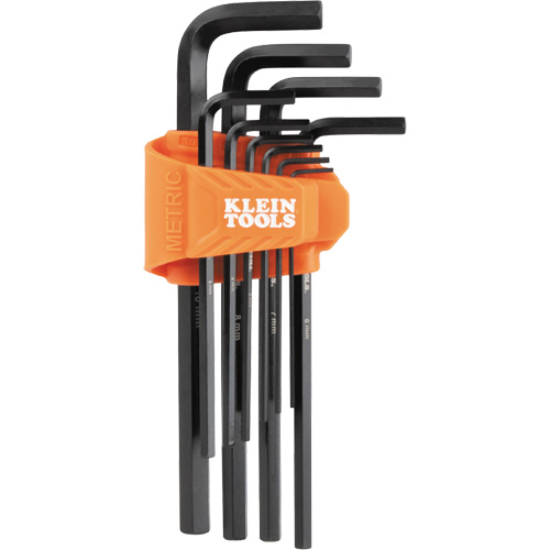 L-Style Long Hex Key Set, 10 Pcs., Metric WestPier