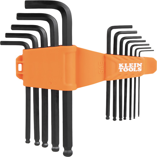 L-Style Ball-End Hex Key Wrench Set, 12 Pcs., Imperial WestPier