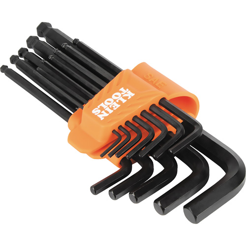 L-Style Ball-End Hex Key Wrench Set, 12 Pcs., Imperial WestPier