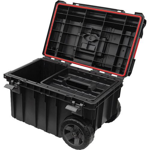 Arx&reg; Rolling Tool Chest, 23-4/5" x 16" x 15-3/5", Black WestPier