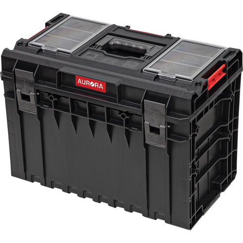 Arx Large Toolbox, 23" x 15-1/5" x 16-1/2", Black WestPier
