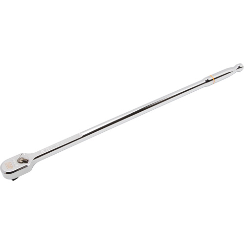 120XP Full Polish Chrome Extra Long Handle Teardrop Ratchet, 3/8" Drive, Ergonomic Handle WestPier