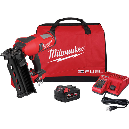 Fuel Duplex Nailer Kit, 18 V, Lithium-Ion WestPier
