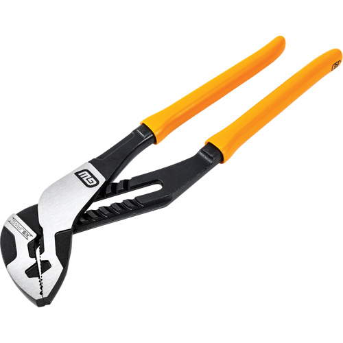PITBULL K9 Straight Jaw Dipped Handle Tongue & Groove Pliers, 12" WestPier