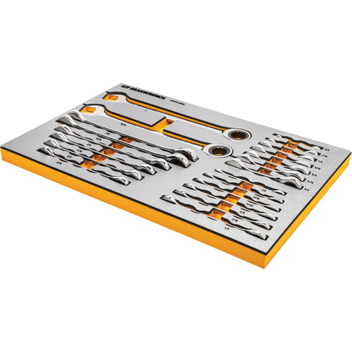 Jeu d'outils pour maître m&eacute;canicien MEGAMOD dans des plateaux en mousse modulaire de premi&egrave;re qualit&eacute; avec rangement d'outils, 1024 morceaux WestPier