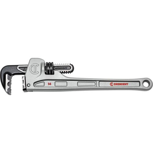 Cl&eacute; &agrave; tuyau &agrave; m&acirc;choires K9, Cap des m&acirc;choires 2-3/8", Longueur 14", Fini Rev&ecirc;tement en poudre, Prise Non-ergonomique WestPier