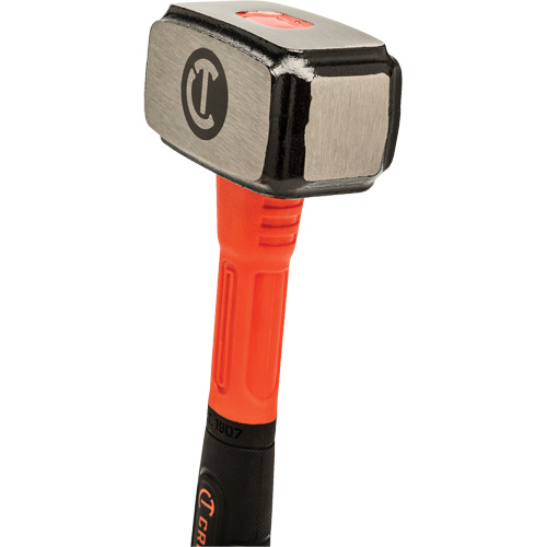 Drilling Hammer, 3 lbs., Fibreglass Handle, 4" L WestPier