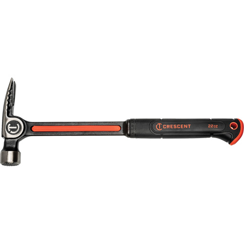 Marteau de charpente en acier avec face meul&eacute;e, 22 oz, Prise en Acier plein, 16" lo WestPier