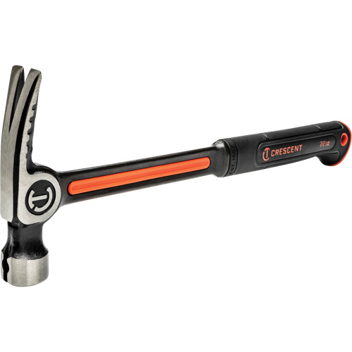 Marteau de charpente en acier avec face meul&eacute;e, 22 oz, Prise en Acier plein, 16" lo WestPier