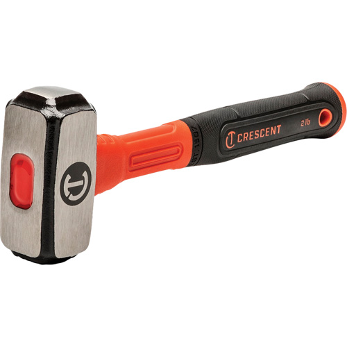 Drilling Hammer, 2 lbs., Cushion/Fibreglass Handle, 4" L WestPier