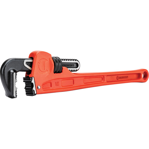 Cl&eacute; &agrave; tuyau &agrave; m&acirc;choires K9, Cap des m&acirc;choires 2-7/8", Longueur 18", Fini Rev&ecirc;tement en poudre, Prise Ergonomique WestPier