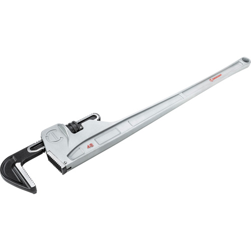 Cl&eacute; &agrave; tuyaux, Cap des m&acirc;choires 6", Longueur 48", Fini Rev&ecirc;tement en poudre, Prise Non-ergonomique WestPier