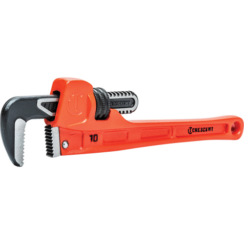 Cl&eacute; pour tuyau SLIM JAW, Cap des m&acirc;choires 1-9/10", Longueur 10", Fini Rev&ecirc;tement en poudre, Prise Non-ergonomique WestPier