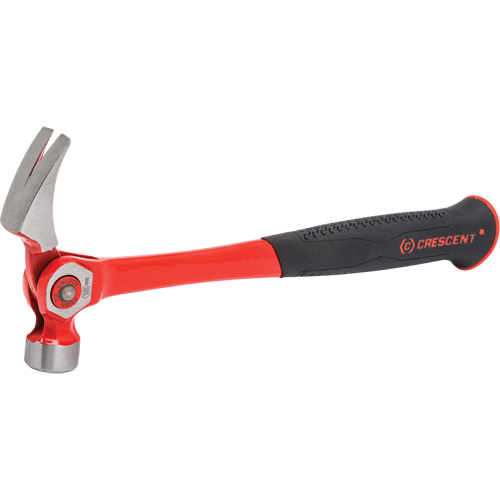 Marteau indexeur &agrave; panne fendue, 18 oz, Prise en Coussin&eacute;e/Acier plein, 14" lo WestPier