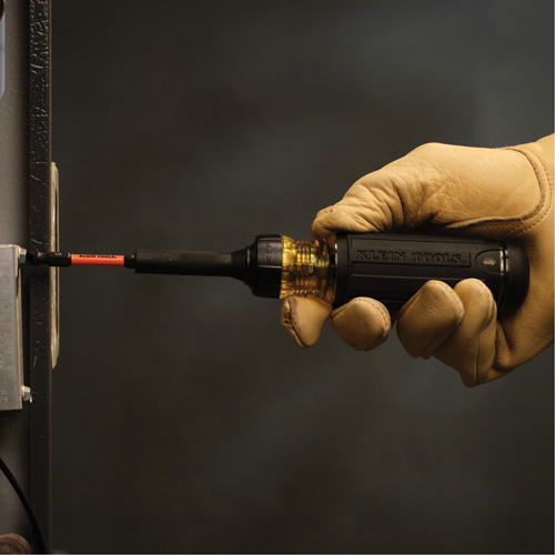 15-in-1 Ratcheting Impact-Rated Multi-Bit Torsion Zone Screwdriver, 9-1/2" L, Cushion Grip Handle WestPier